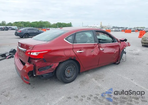 2017 Nissan Sentra Sv z USA, uszkodzony, nr VIN 3N1AB7AP1HL640125